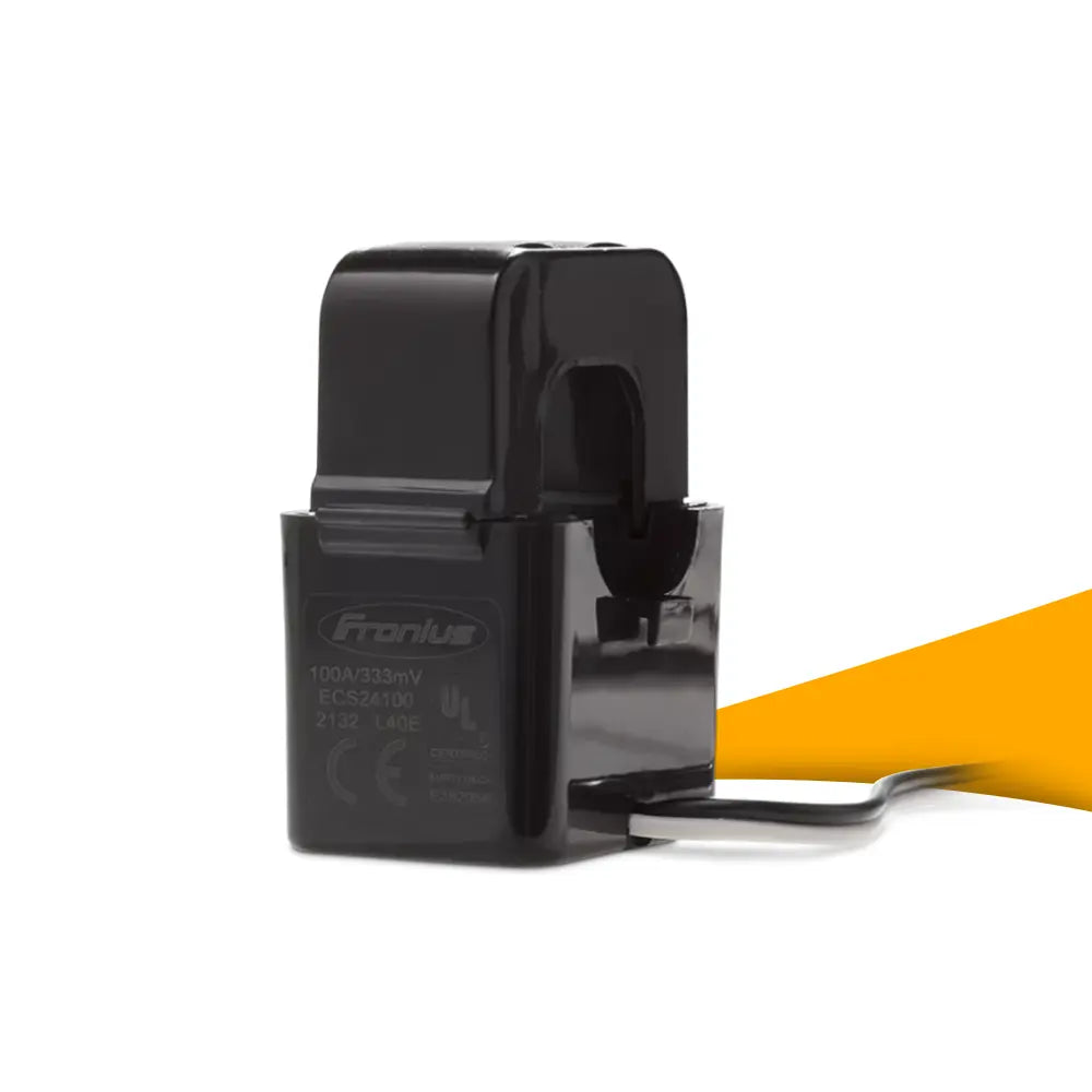 Fronius 100A 333mV stroommeettransformator kopen bij solago.nl – module op wit met oranje podium