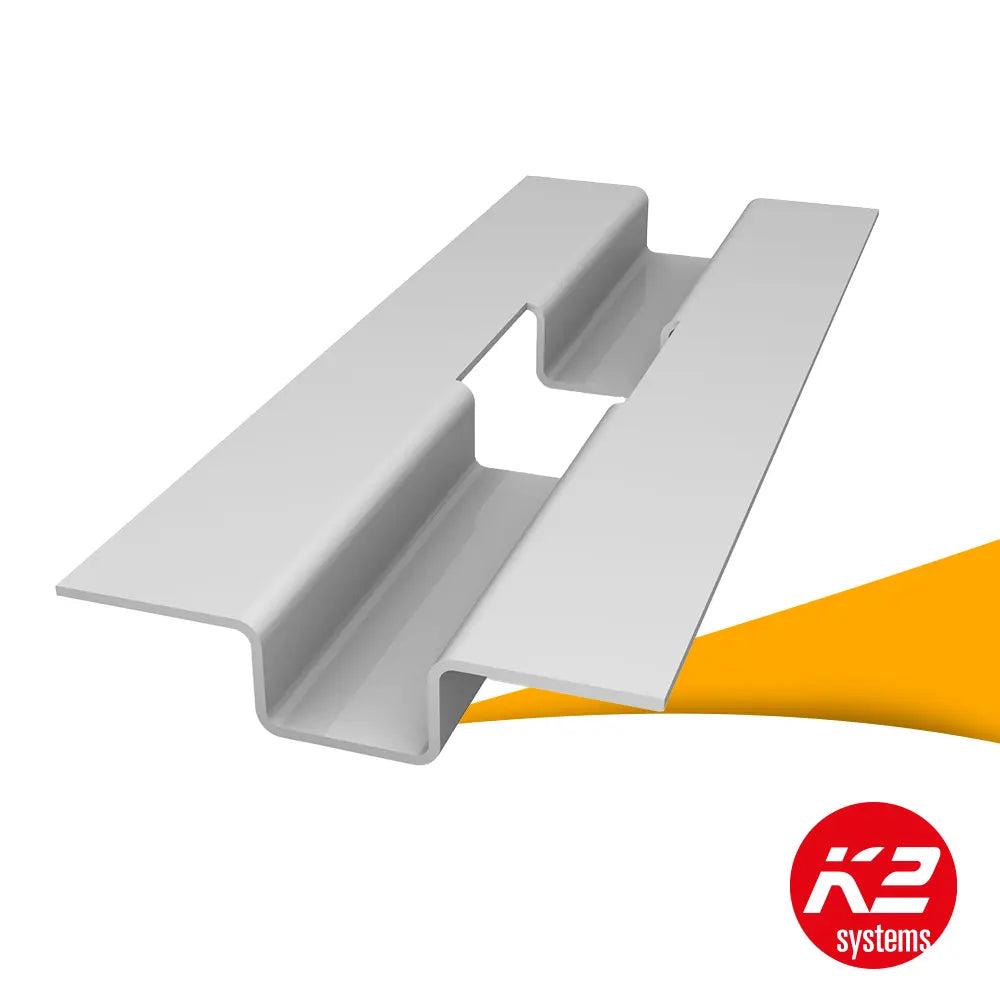 K2 Dome Speed Porter 2002300 kopen bij solago.nl, montagesysteem onderdeel voor zonnepanelen op witte achtergrond met oranje podium productfoto