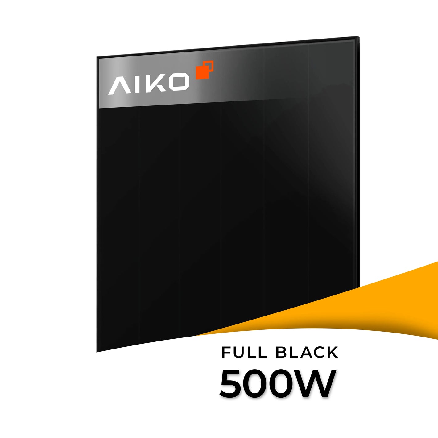 AIKO Solar 500W dual glass full black zonnepanel A500-MAH60Db NEOSTAR 2S+ – premium full black PV-module met dubbel glas voor hoge opbrengst (staffelprijs), nu zonnepanelen kopen bij solago.nl