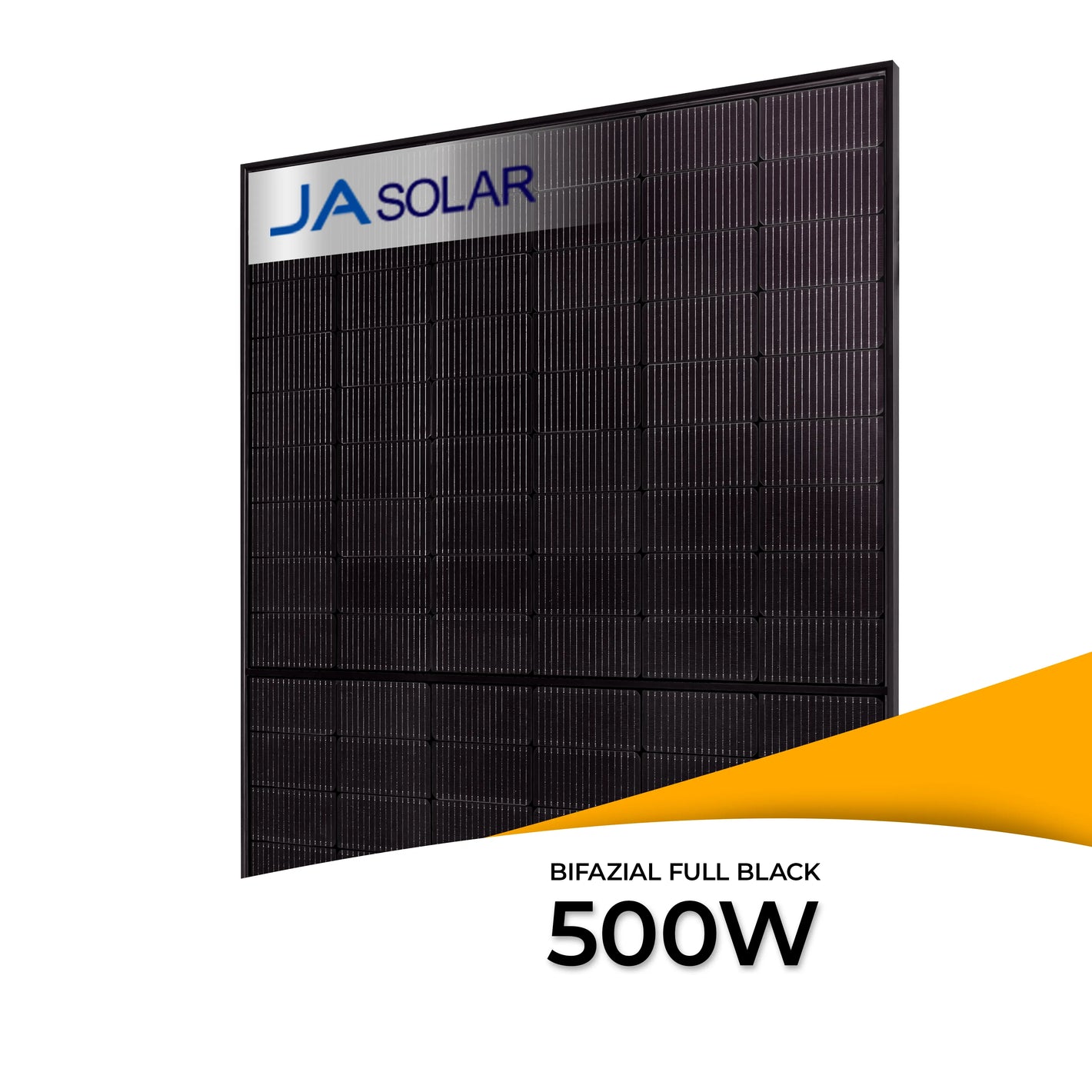 JA Solar 500W bifaciaal glas-glas full black zonnepaneel JAM60D41 LB – krachtige dubbelglas module voor maximale stroomproductie (staffelprijs), nu zonnepaneel kopen bij solago.nl