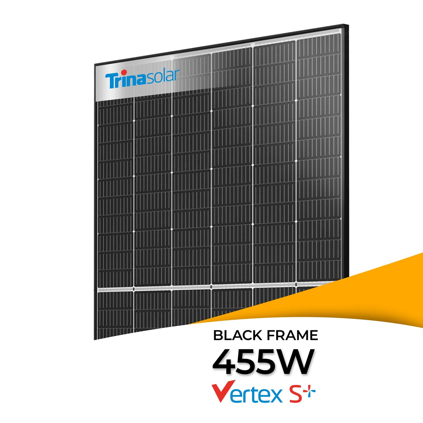 Trina Vertex S+ 455W glas-glas zonnepaneel met zwart frame TSM-NEG9R.28 – standaardprijs, duurzaam PV-paneel met hoog rendement voor betrouwbare energieopbrengst, nu zonnepaneel kopen bij solago.nl