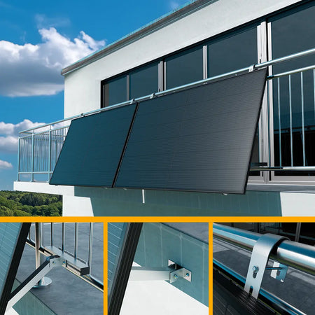 Balkonkraftwerk montagebeugel voor balkon kopen bij solago.nl