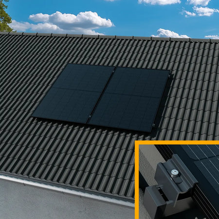 Balkonkraftwerk montagebeugel voor schuin dak kopen bij solago.nl