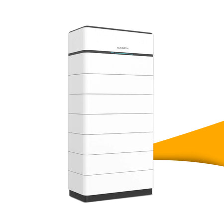 Sungrow SBH350 energieopslag 35 kWh – sterke thuisbatterij voor zonnepanelen met hoge capaciteit voor maximale zelfconsumptie, nu energieopslag bestellen bij solago.nl